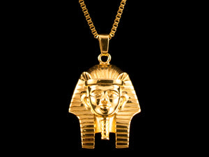 18K Gold Pharaoh Pendant - All4Gold.com