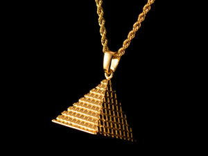 Great Pyramid Charm - All4Gold.com
