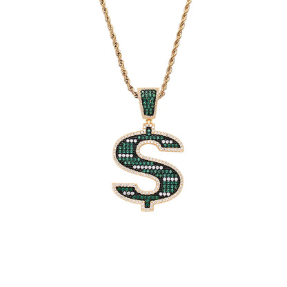 Paved Multicolor Dollar Sign