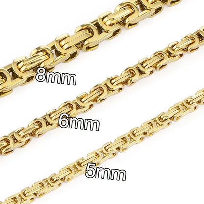 Gold Byzantine Link Chain