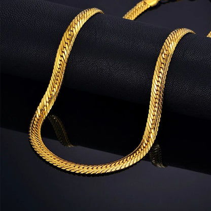 Herringbone Snake Chain