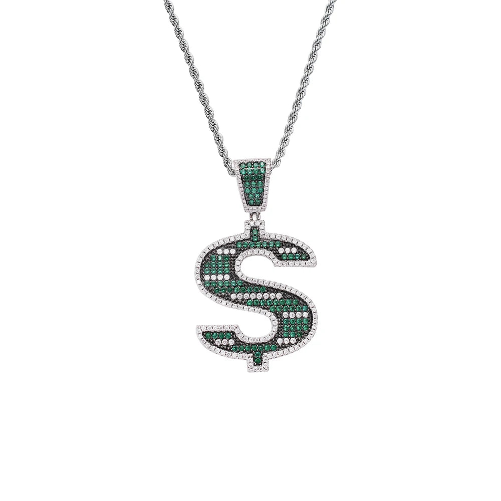 Paved Multicolor Dollar Sign