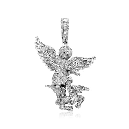 Paved Saint Michael Charm