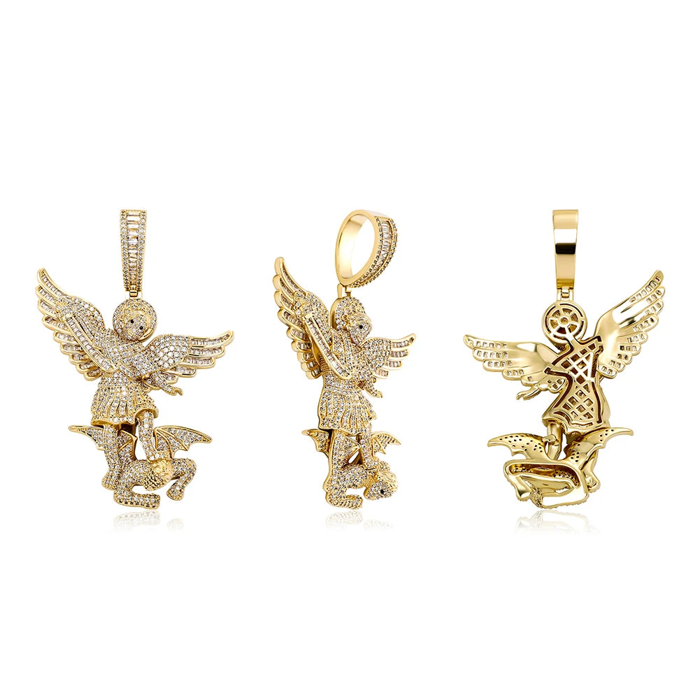 Paved Saint Michael Charm