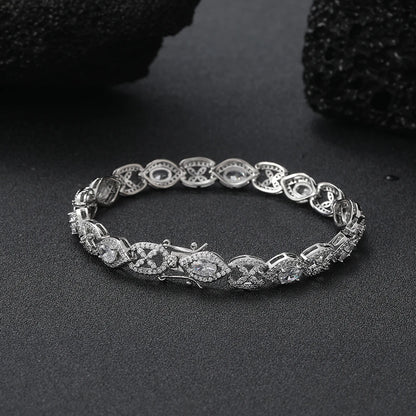 8mm Brilliant Cut Tennis Bracelet