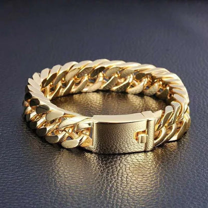 14mm Cuban Curb Bracelet