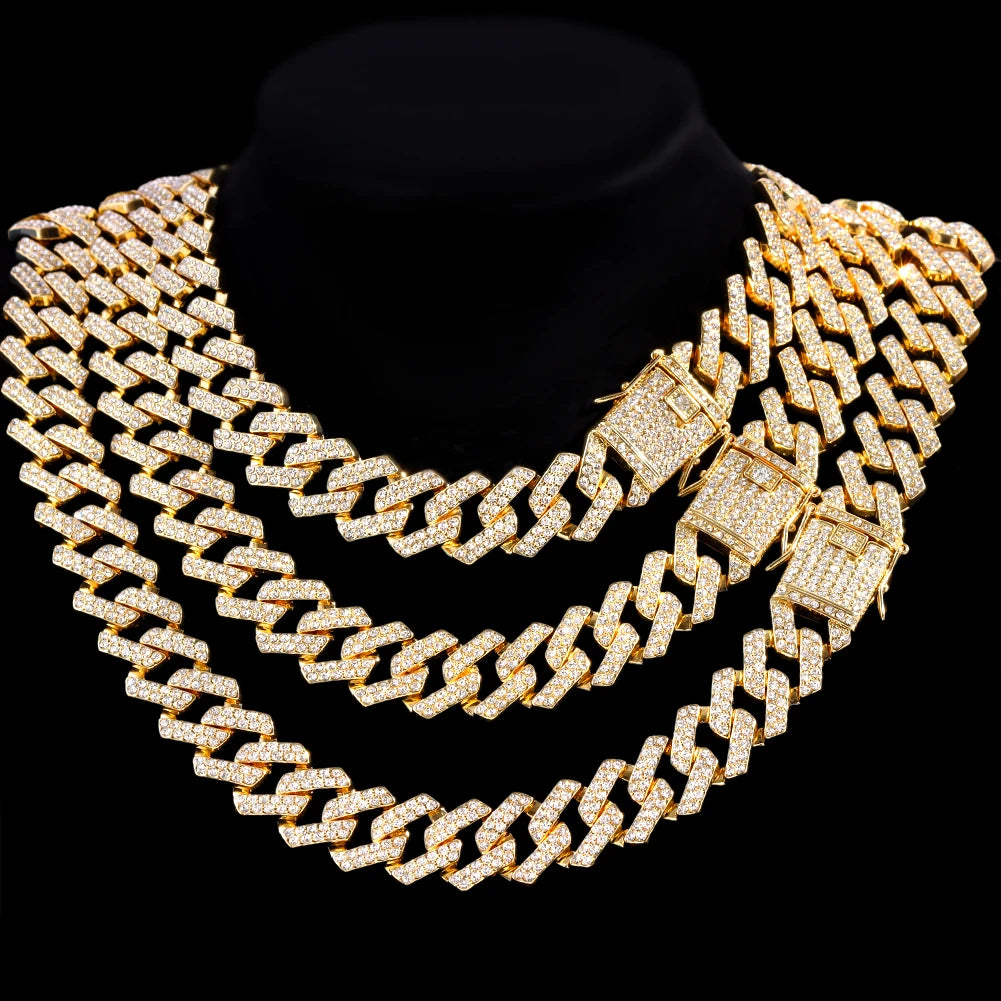 Paved 2-Row Cuban Link