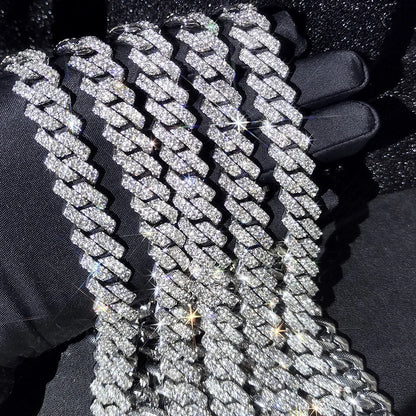 Paved 2-Row Cuban Link