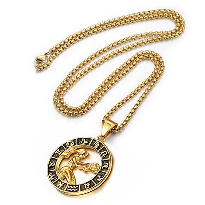 Gold Zodiac Sign Charm