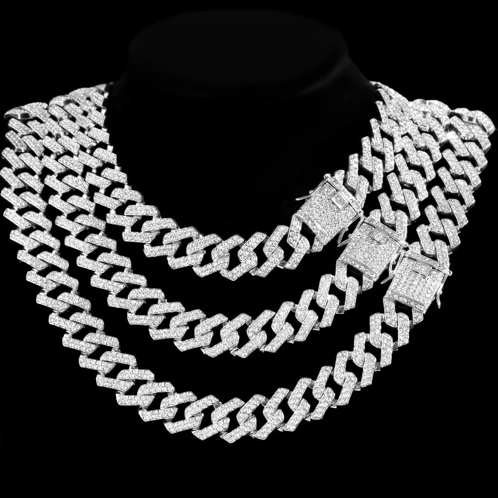 Paved 2-Row Cuban Link