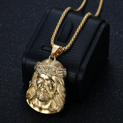 Paved Crown Jesus Piece