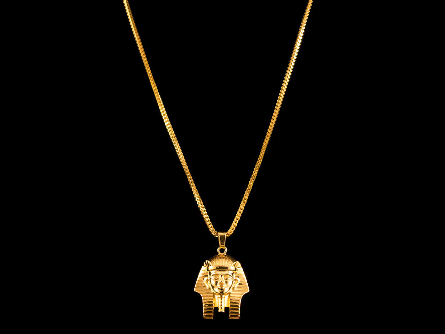 18K Gold Pharaoh Pendant - All4Gold.com